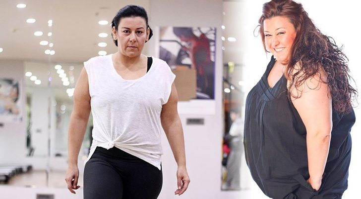 Mide ameliyatı olmadan 2 yılda 60 kilo verdi